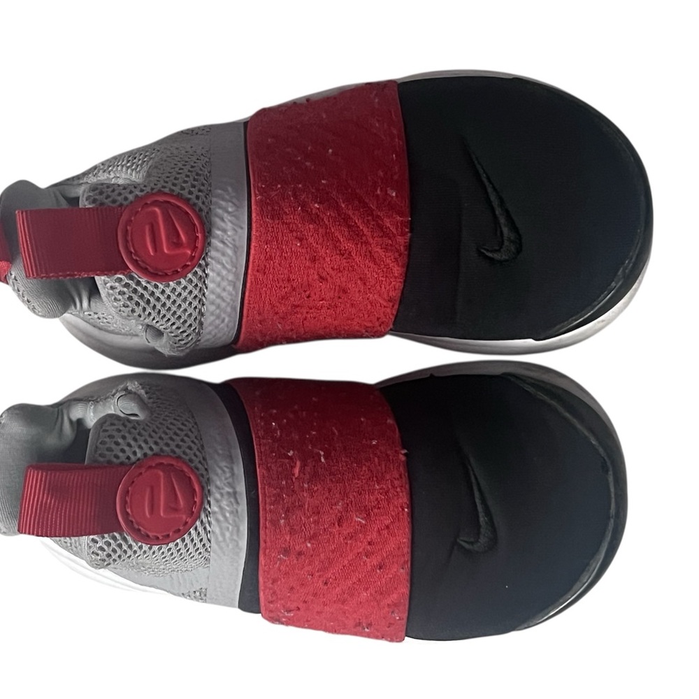 Nike Kids Red and Gray Sneakers